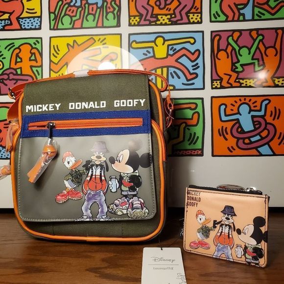 Loungefly Handbags - Loungefly Mickey crossbody set